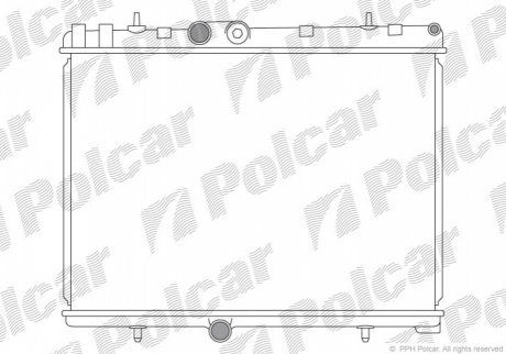 Радиаторы охлаждения POLCAR 2329081 (фото 1)