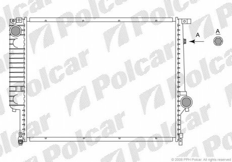 Радиаторы охлаждения POLCAR 2005087 (фото 1)