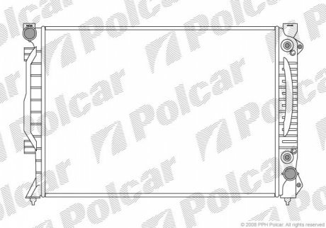 Радиаторы охлаждения POLCAR 1327082