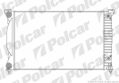 Радиаторы охлаждения POLCAR 1334082 (фото 1)