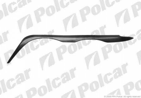 Накладка фары левый POLCAR 20080615
