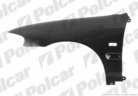 Крило переднє правий POLCAR 634002