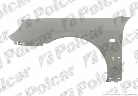 Крыло переднее правый POLCAR 402502 (фото 1)