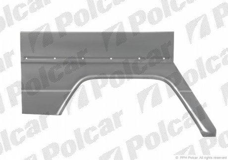 Крило заднє правий POLCAR 506984-1