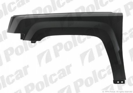 Крыло переднее левый POLCAR 342501