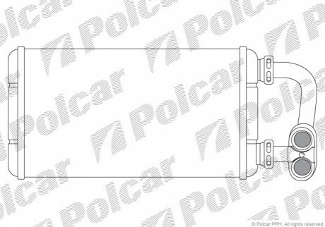 Радиаторы обогрева POLCAR 2007N8-4