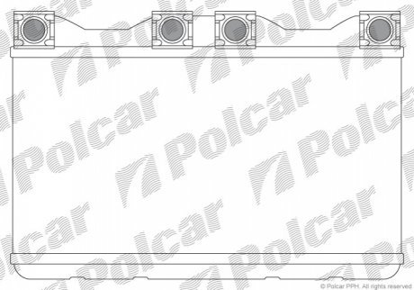 Радиаторы обогрева POLCAR 2022N8-1 (фото 1)