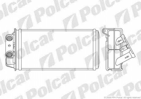 Радиаторы обогрева POLCAR 3005N8-2 (фото 1)