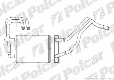 Радиаторы обогрева POLCAR 4113N81X