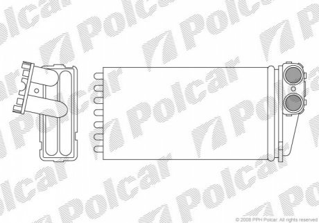 Радіатори обігріву POLCAR 5710N8-1