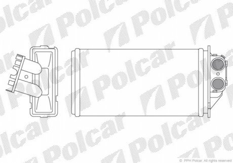 Радиаторы обогрева POLCAR 5710N8-2