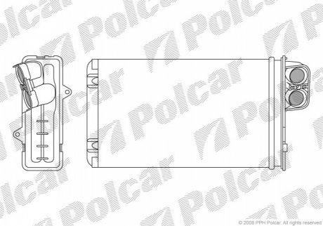 Радиаторы обогрева POLCAR 5746N8-1