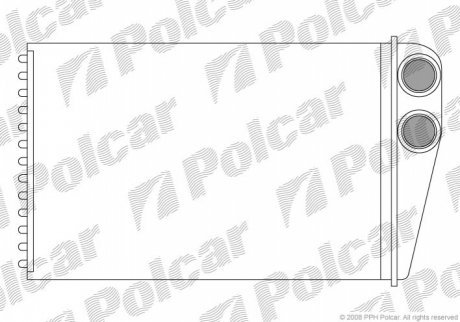 Радиаторы обогрева POLCAR 6012N8-1 (фото 1)