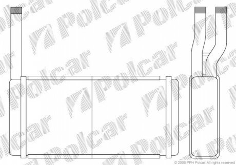Радиаторы обогрева POLCAR 6317N8-1