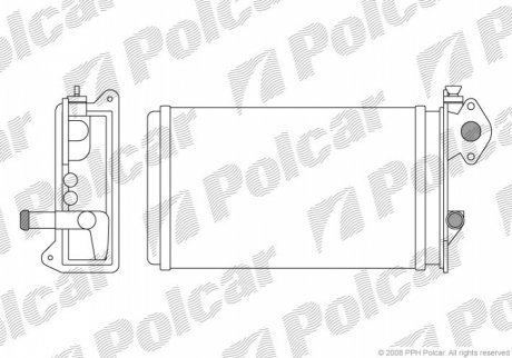 Радиаторы обогрева POLCAR 9565N8-1