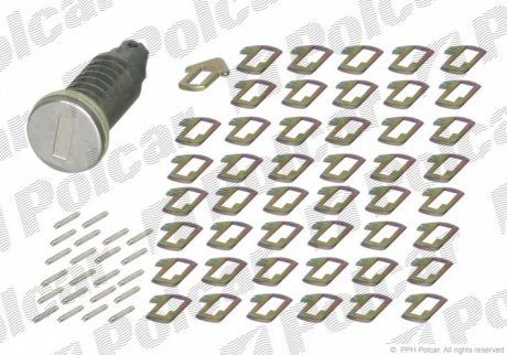 Вкладыш замка двери POLCAR 2007Z13