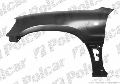 Крило переднє лівий POLCAR 814401