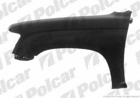 Крыло переднее левый POLCAR 817401