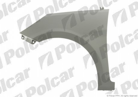 Крыло переднее левый POLCAR 40B101