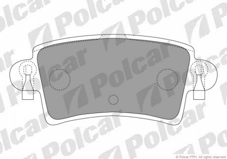 Тормозные колодки POLCAR S70-1056 (фото 1)