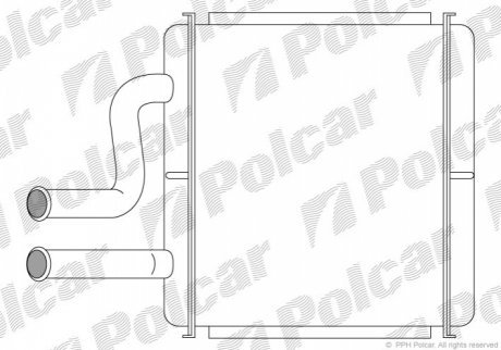 Радиаторы обогрева POLCAR 2960N81