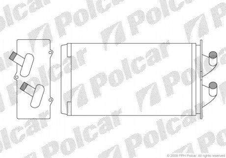 Радиаторы обогрева POLCAR 3001N81