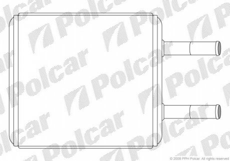 Радиаторы обогрева POLCAR 4005N81