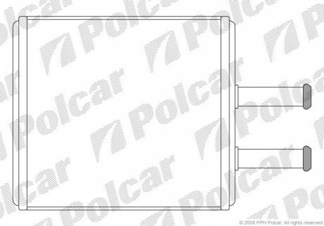 Радиаторы обогрева POLCAR 4102N81