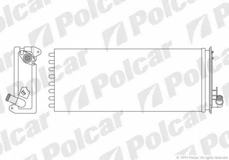 Радіатори обігріву 5010N8-3 POLCAR 5010N83