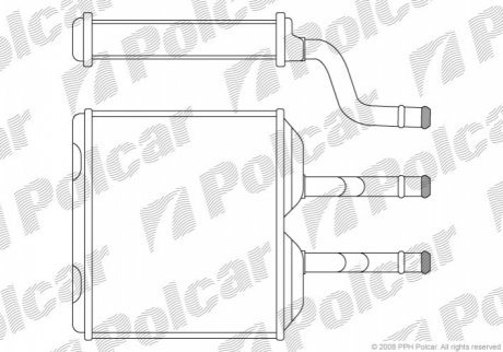 Радиаторы обогрева POLCAR 5555N81