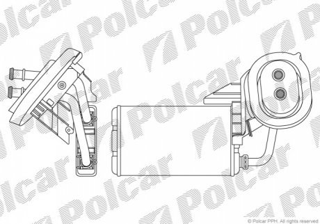 Радиаторы обогрева POLCAR 6041N82