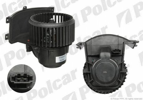 Вентилятор кабины POLCAR 9568NU-1 (фото 1)