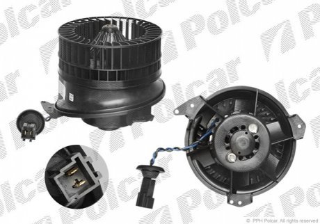 Вентилятор кабины POLCAR 2401NU-1