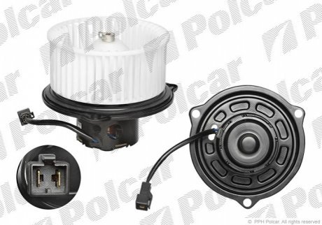 Вентилятор кабины POLCAR 2405NU-1