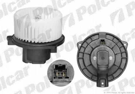 Вентилятор кабины POLCAR 2406NU-1