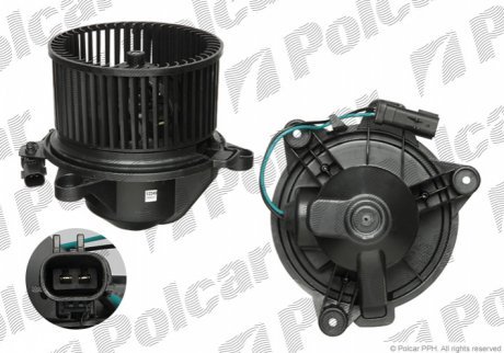 Вентилятор кабины POLCAR 3410NU-1
