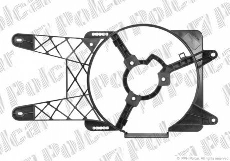 Кожух вентилятора POLCAR 300223-1