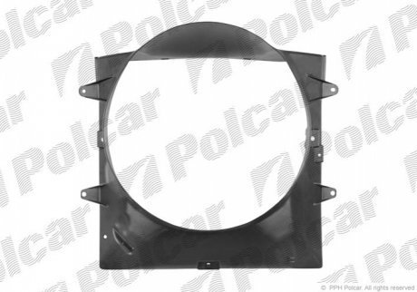 Кожух вентилятора POLCAR 240623-2