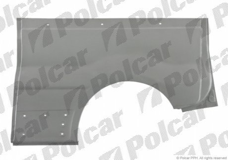 Крило заднє правий POLCAR 602684