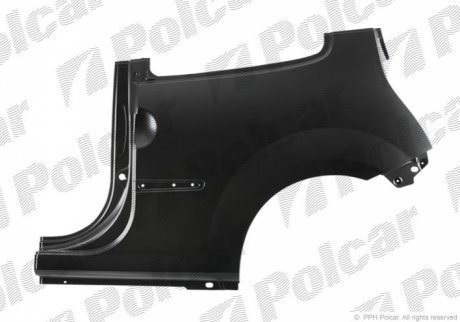 Крыло заднее правый POLCAR 600184