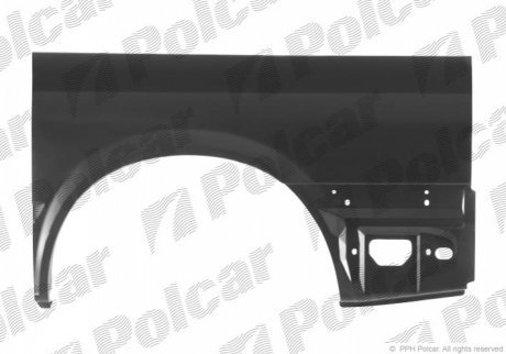 Крило заднє лівий 324783-6 POLCAR 3247836