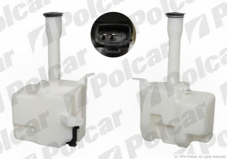 Бачок омывателя POLCAR 8135ZBS-1
