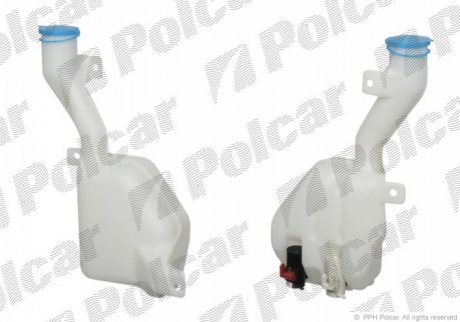 Бачок омивача, H.CIVIC HB/COUP 91- POLCAR 3807ZBS-2