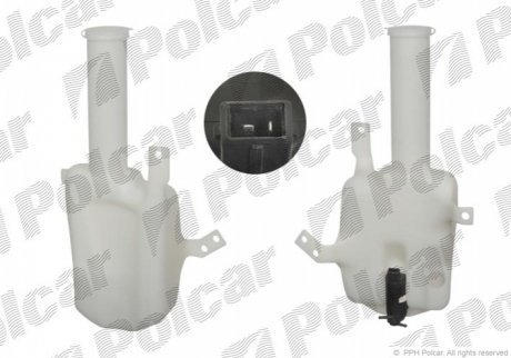 Бачок омивача FORD MONDEO, 93- POLCAR 3216ZBS-2