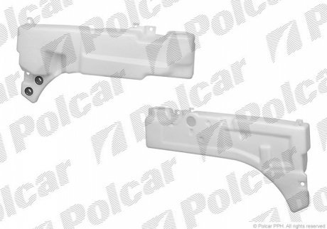 Бачок омивача, JEEP CHEROKEE, 84- POLCAR 2404ZBS-1