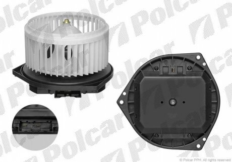 Вентилятор кабіни 2748NU-1 POLCAR 2748NU1