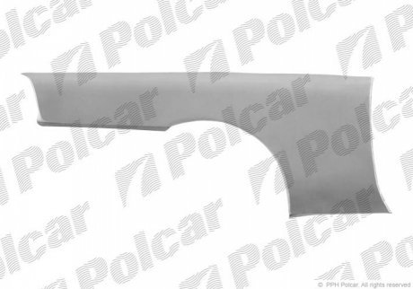 Крило заднє лівий POLCAR 382083