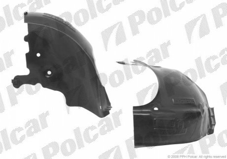 Подкрылок правый POLCAR 6007FP4Q (фото 1)