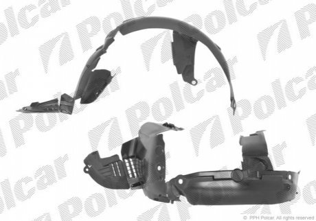 Подкрылок правый POLCAR 6059FP1X