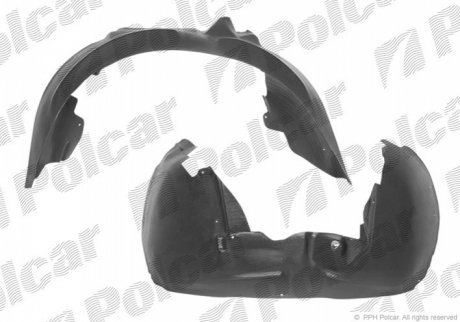 Подкрылок правый POLCAR 6740FP-1